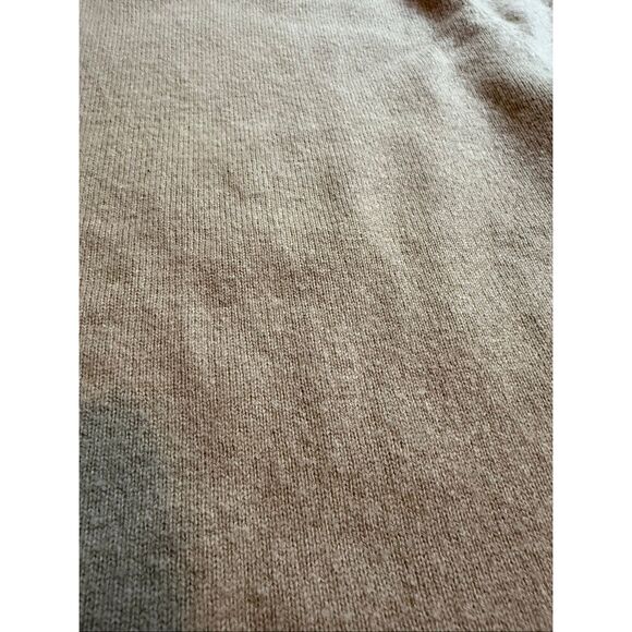 Peter Scott Tan 90s Wool Sweater Medium Dad Grandpa Pullover Classic - Picture 4 of 6